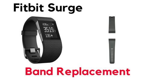 Tutorial How To Replace Broken Wrist Band On Fitbit Surge Youtube