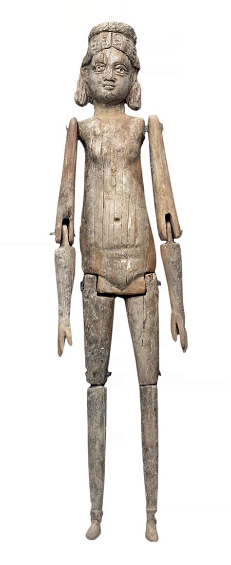 ancient roman ivory articulated doll from tarraco tarragona