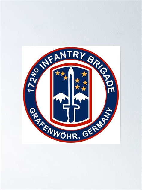 172nd Infantry Bde From Grafenwohr Germany Poster By Jcmeyer Redbubble