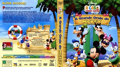 Menu DVD A Casa Do Mickey Mouse A Grande Onda Do Mickey Disney 2009