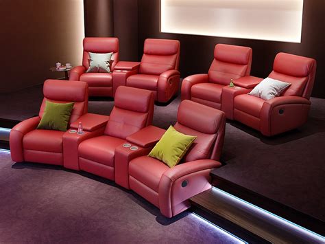 Mach dein zuhause einzigartig mit vintage möbeln von monsieur unique. Heim Kinosofa Leder Garnitur Relax Couch TV-Sofa Kino ...
