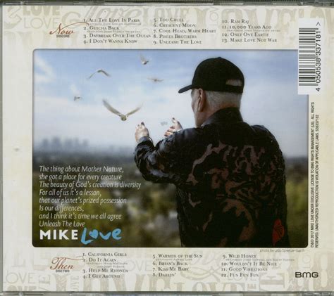 Mike Love CD: Unleash The Love (2-CD) - Bear Family Records