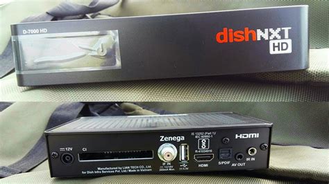 Dish Tv Nxt Hd Set Top Box D 7000 Unboxing And Installation Youtube