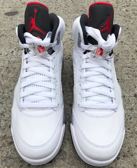 Air Jordan 5 White Cement Release Date 136027 104 Sole Collector