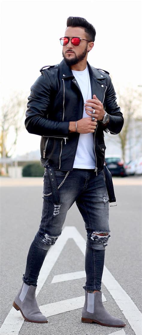 Looks All Men With A Bad Boy Spirit Should Try Out Street Edgy Bad Boy