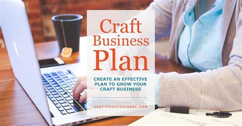 Write A Craft Business Plan