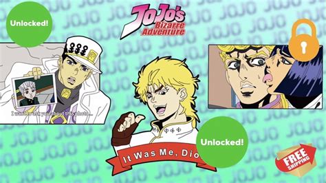 Jojos Bizarre Adventure Jjba Anime Enamel Pins By C — Kickstarter