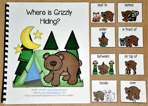 This Adapted Book Where Is Grizzly Hiding Is A Forest Animals