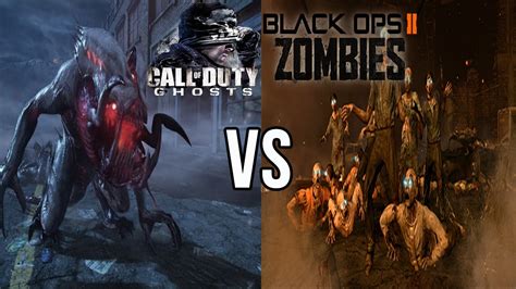 Call Of Duty Ghosts Extinction Vs Black Ops 2 Zombies Youtube