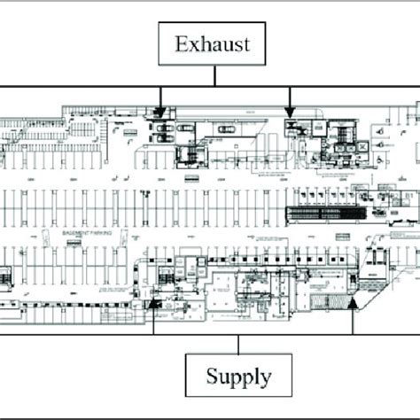 Basement Car Park Layout Download Scientific Diagram