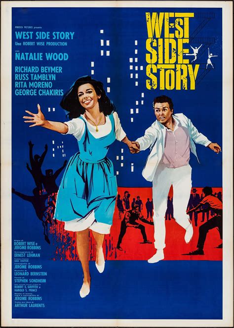 West Side Story 1961 Poster West Side Story Original Etsy