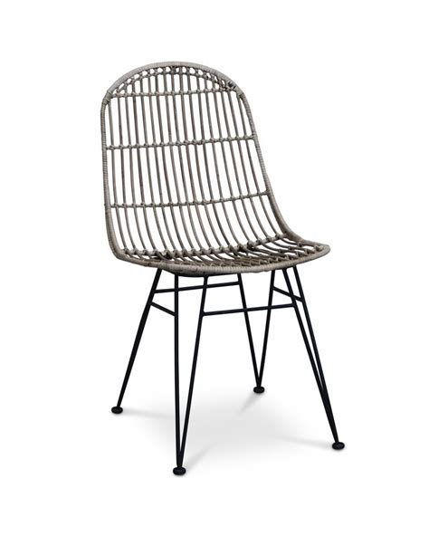 This Relaxed Shabby Chic Cane Dining Chair Will Bring A Fresh Coastal