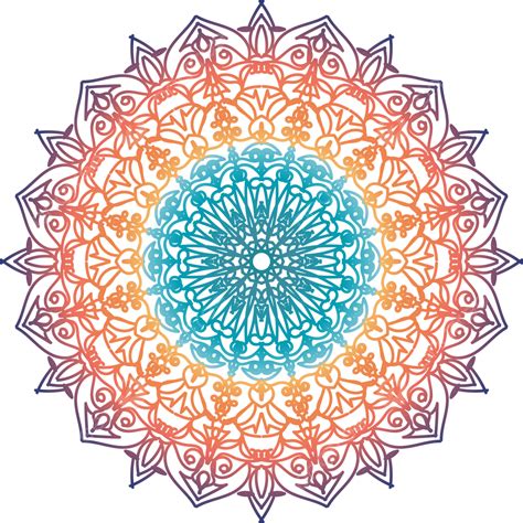 Luxury Ornamental Mandala Vector Png Images The Design Background Of A