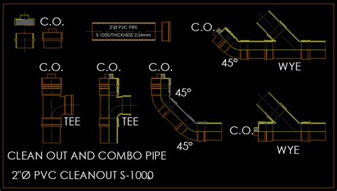2 Inch Pvc Pipe Fittings S1000 Designs Cad