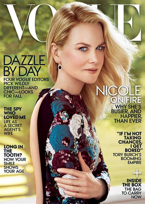Nicole Kidman Vogue August 2015 Cover