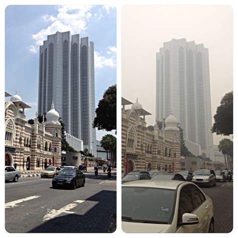 Air quality in kuala lumpur. Daily Photo - Pollution Haze in Kuala Lumpur - minisuitcase