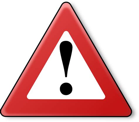 경고 위험 위험한 Pixabay의 무료 벡터 그래픽