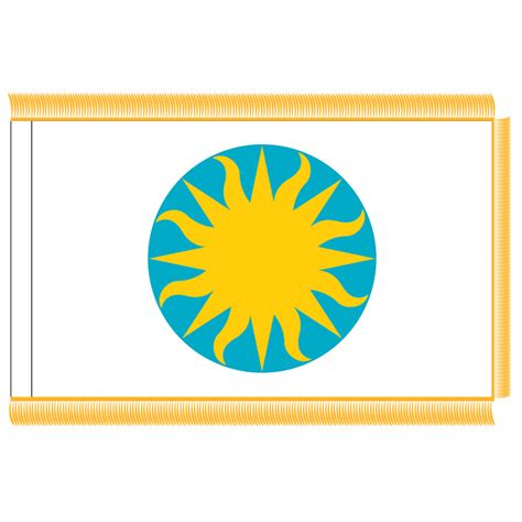 Smithsonian Institution Fringed Flag