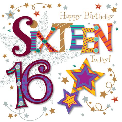 16th Birthday Wishes Image