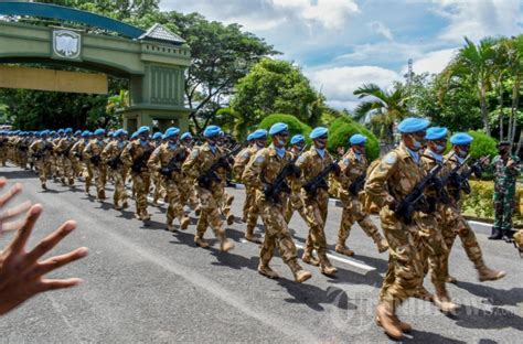 Penyambutan Kedatangan Prajurit Pasukan Pbb Kodam Iskandar Muda Foto