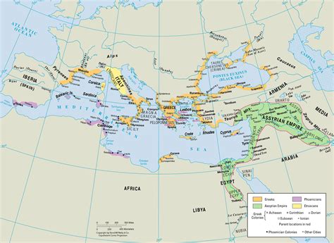Ancient World In The 7th Century Bc Ancient History Lesson Plans