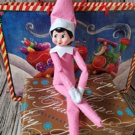 Hobby Lobby Toys Pink Elf Doll Christmas Elf Pink Girl Elf Shelf