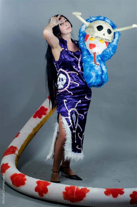 Limpero Delle Tenebre Cosplay One Piece Boa Hancock