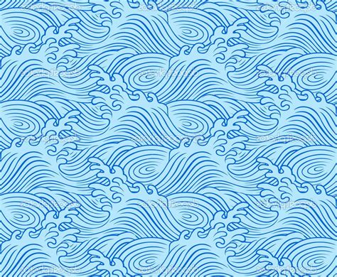 Seamless Wave Pattern Vector At Collection Of