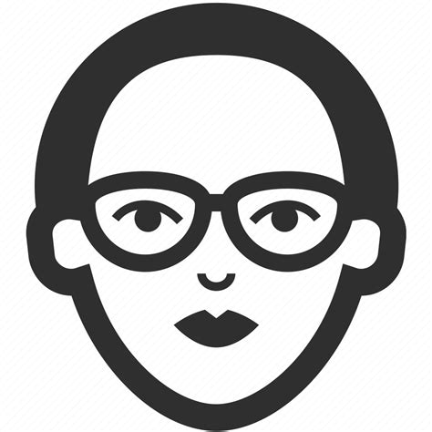 Avatar Face Female Girl Glasses Woman Icon Download On Iconfinder