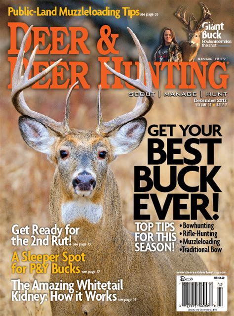 Pin On Deer And Deer Hunting Magazine Issues