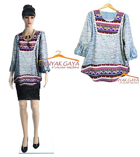 30 model baju batik atasan. Jual Tunik - Model Baju Batik - Baju Atasan Wanita Terbaru ...