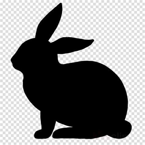 Silhouette Bunny Clip Art At Clker Com Vector Clip Art Online Vrogue