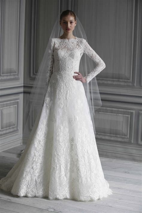 Its weight and dramatic lace trims make it ideal for mermaid wedding dresses. 30 Gorgeous Lace Sleeve Wedding Dresses