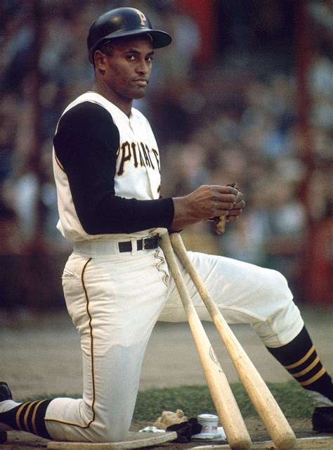 Roberto Clemente Waits On Deck During A Si Photo Blog