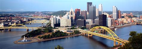 Pittsburgh Skyline Panorama