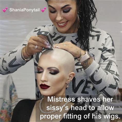 Girly Captions Tg Captions Forced Haircut Smoking Ladies Dominant Women Bald Women Buzzed