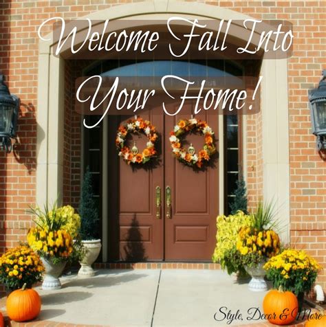 6 Simple Ways To Welcome Fall Into Your Home Texas Homes Realty