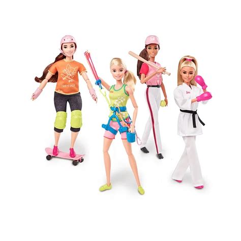 Barbie Made Move Skateboarder Sport Climber Skateboarder Barbie Made