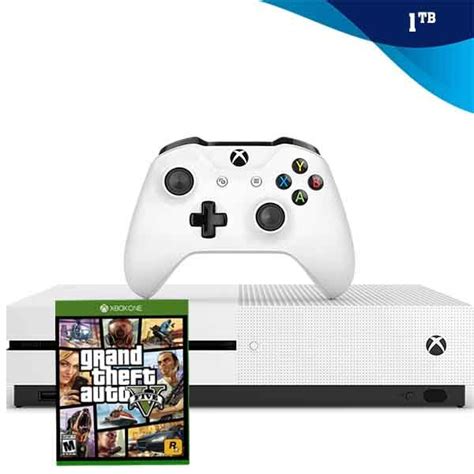 Microsoft Xbox One S 1tb Grand Theft Auto V Gta 5 Gamestorehr