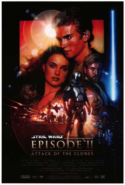 Star Wars Episode Ii Attack Of The Clones Movie Posters From Movie