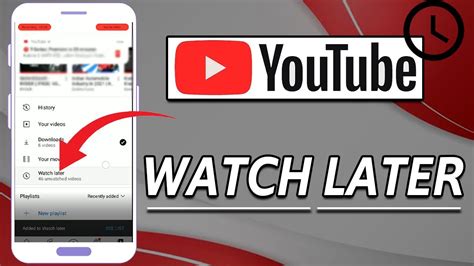 How To Use Watch Later Option On Youtube 2022 Youtube