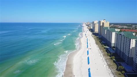 Panama City Beach Aerial Scenery Itrip Vacations Drone Youtube