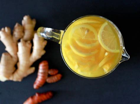 Ginger Turmeric Detox Tea Recipe Just A Pinch Recipes
