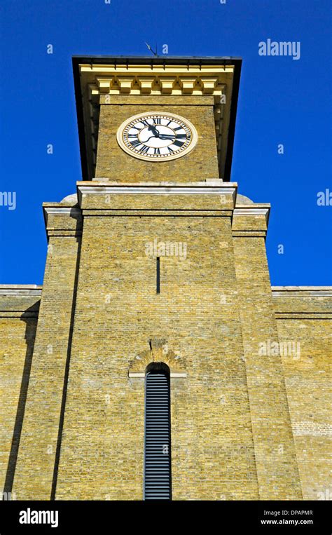 Clock Tower Clocktower Kings Cross Station London England Uk Stock