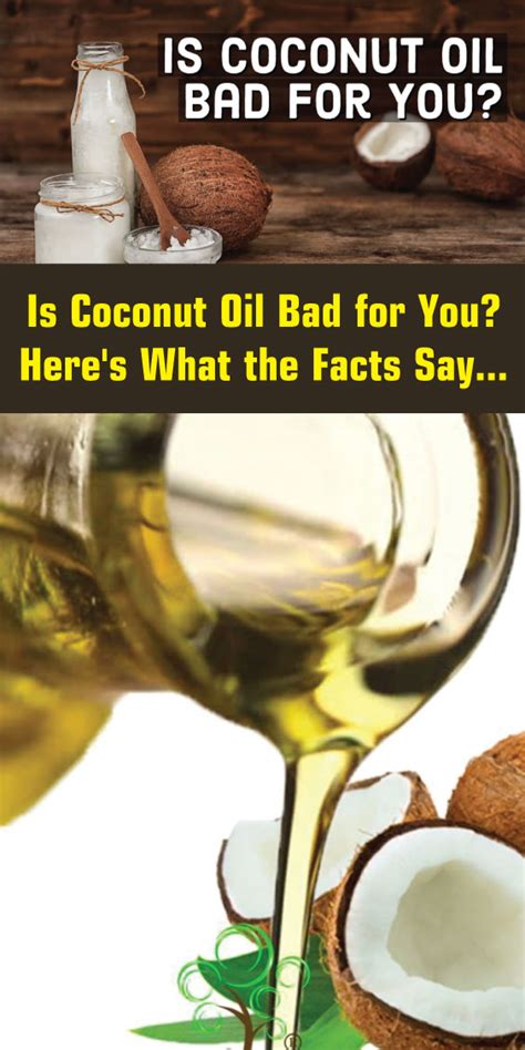 Is Coconut Oil Bad For You Heres What The Facts Say ~ Krobknea
