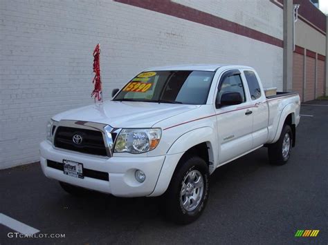 2005 Super White Toyota Tacoma PreRunner TRD Access Cab 17269147 Photo