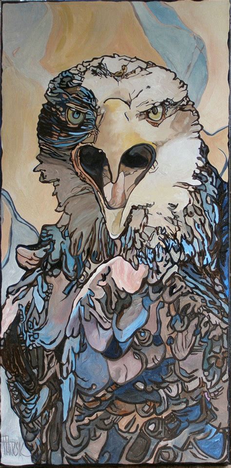Eagle Marla Thirsk Artist Thirsk Eclectic Style Animal Paintings