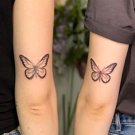 Butterfly Tattoo Sister Colorbutterflydrawing