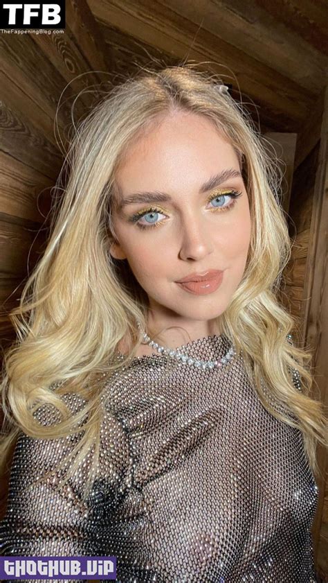 Sexy Chiara Ferragni Shines With Her Nude Tits 7 Photos Video On