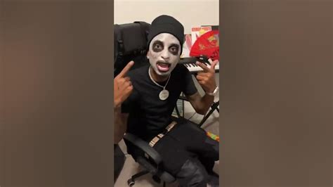 Funnymike Making Fun Of Nba Youngboy Fans By Wearing Goth Makeup Youtube